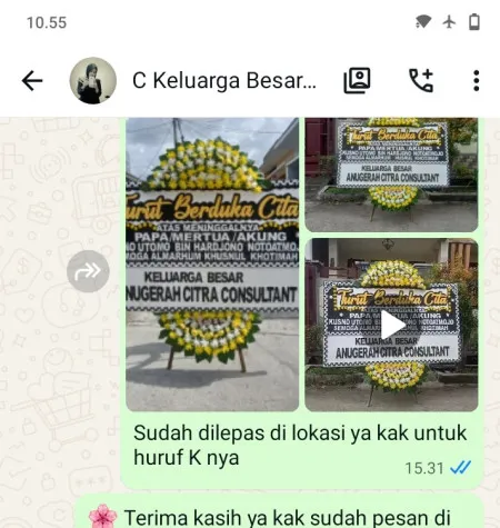 Pengiriman Papan Bunga Duka Belu